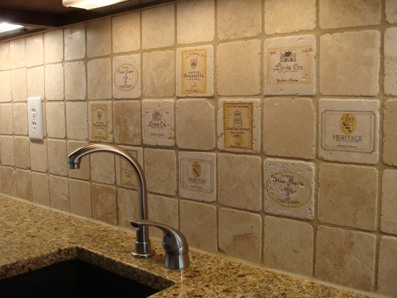 wet_bar_tile_backsplash Double Diamond Custom Homes